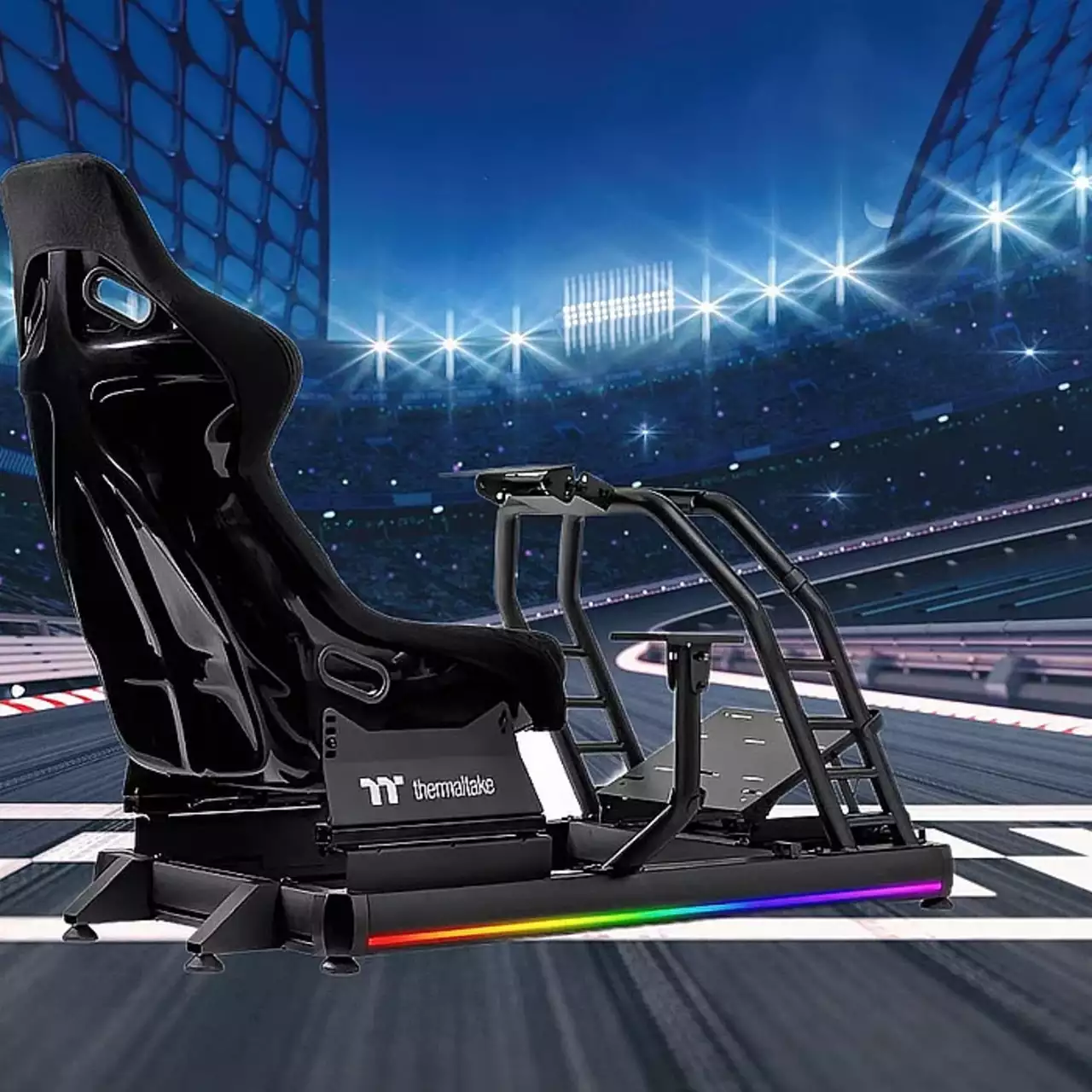 Thermaltake Masuk ke Arena Sim Racing dengan Kursi Kokpit GR300 Baru