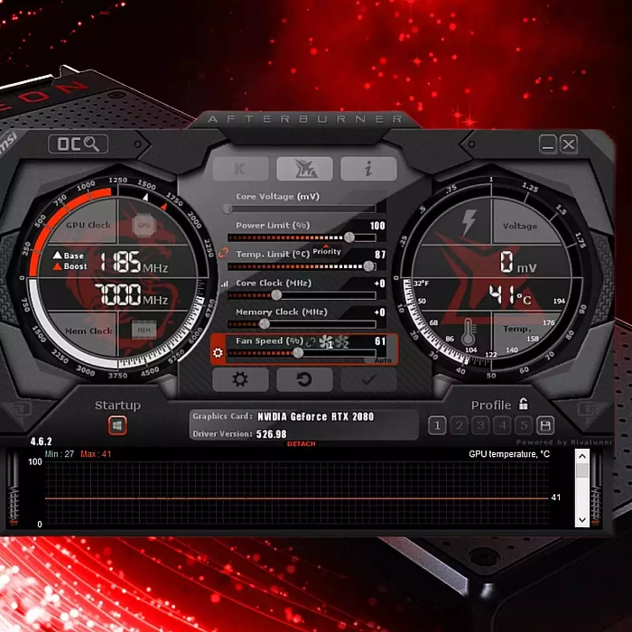 MSI Afterburner Utilitário de Overclocking Reivindica Sua Coroa com o Primeiro Lançamento Estável em Anos MSI Afterburner Utilitário de Overclocking Reivindica Sua Coroa com o Primeiro Lançamento Estável em Anos