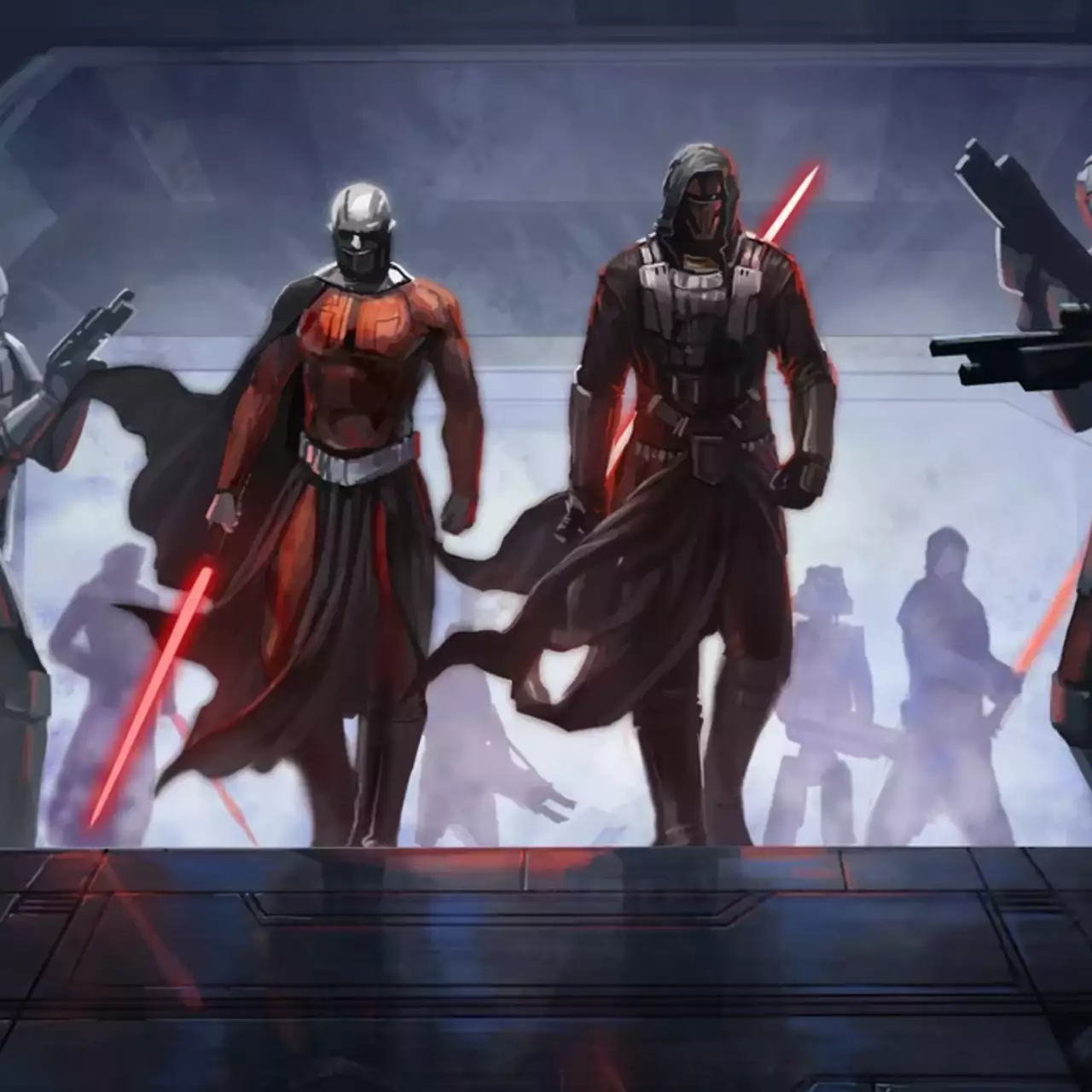 Imagens vazadas do Star Wars: KOTOR Remake revelam Blaster e Vibroblade Imagens vazadas do Star Wars: KOTOR Remake revelam Blaster e Vibroblade
