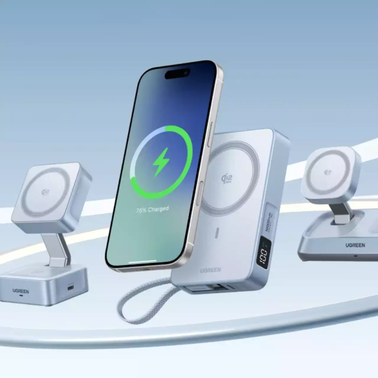 Магнітна сила — максимальна зарядка. UGREEN запускає серію MagFlow Qi2 25W