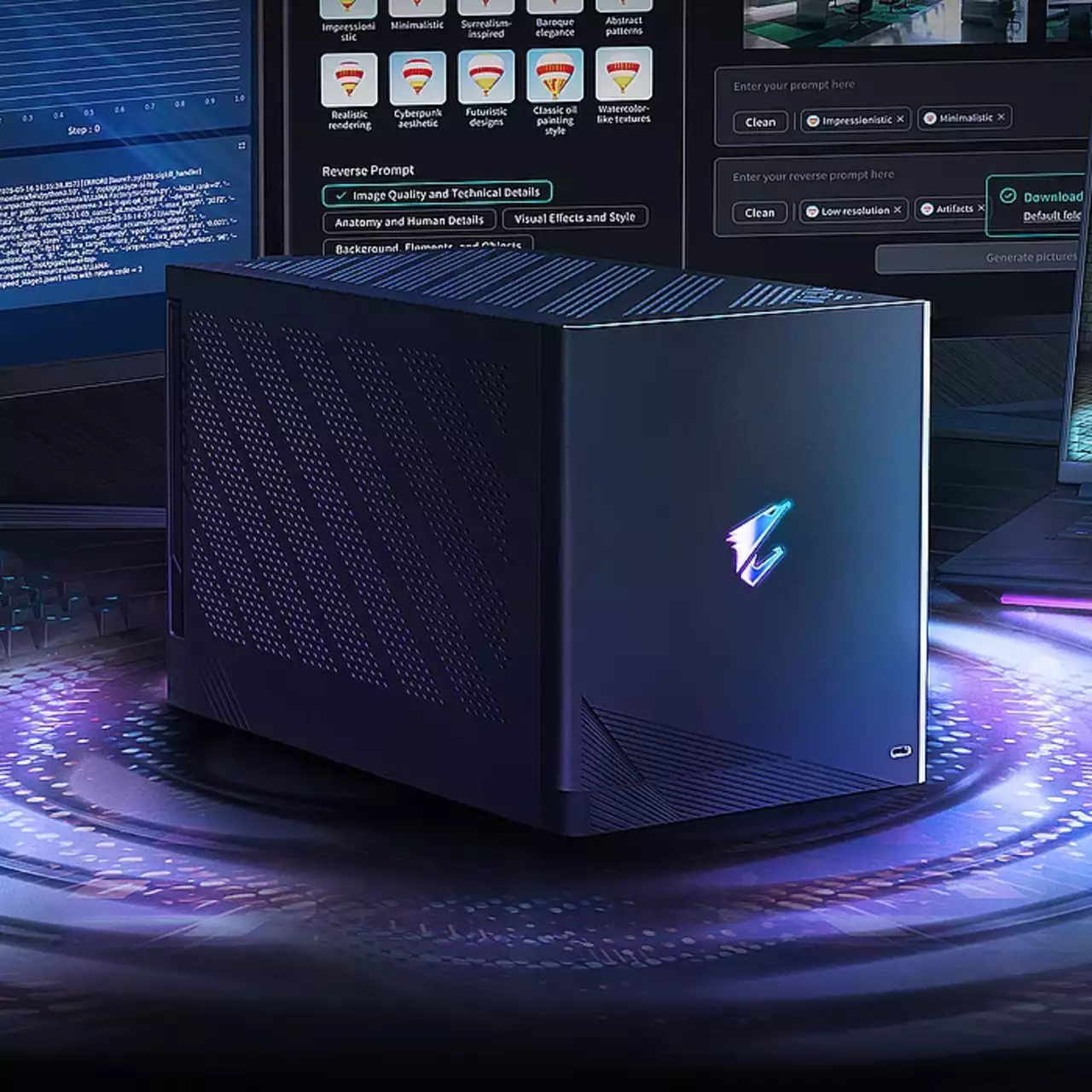 Gigabyte представила бокс з RTX 5090 для ноутбуків Gigabyte представила бокс з RTX 5090 для ноутбуків
