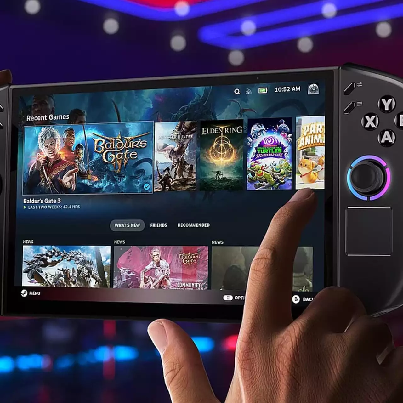 Lenovo Legion Go 2 перевершує ASUS ROG Ally X у ігрових тестах