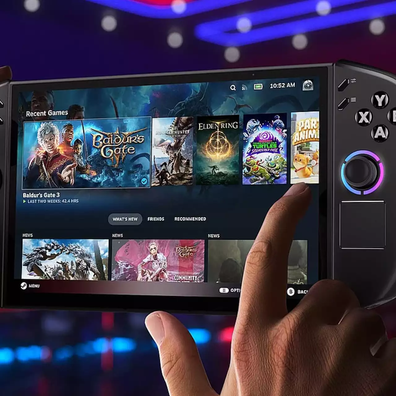 Lenovo Legion Go 2 supera ASUS ROG Ally X em benchmarks de jogos