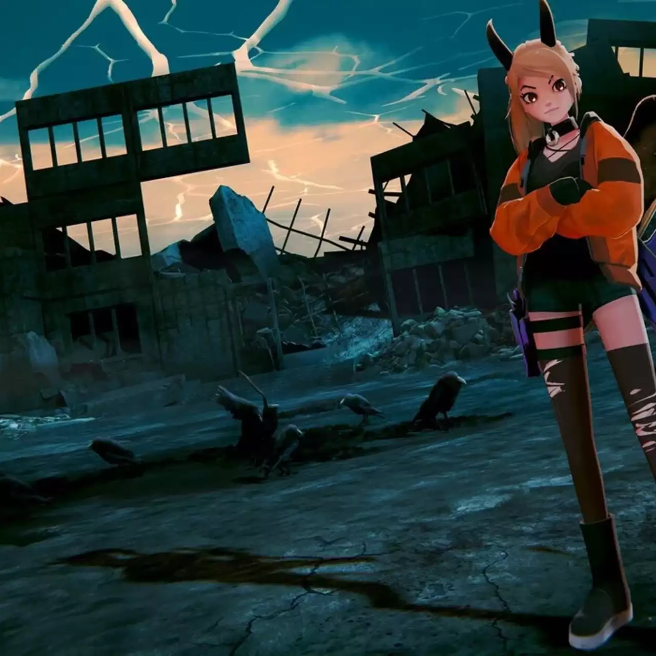 Surreal Horror With a Skateboard and a Gun: Silly Polly Beast Launches on October 28