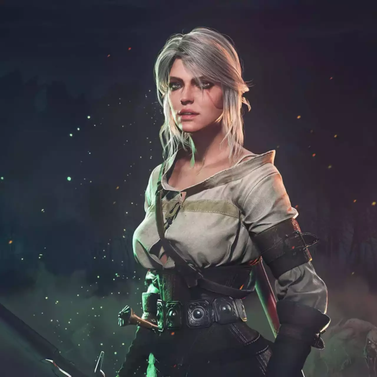 Художник об'єднав образи Цирі з The Witcher 3 та The Witcher 4 — представлена нова модель героїні
