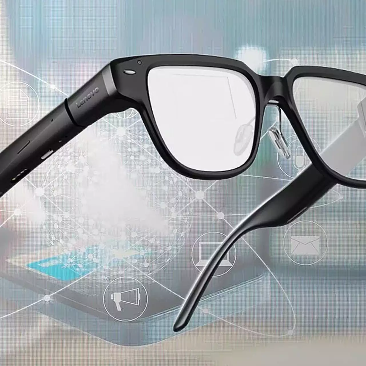 Lenovo випустила окуляри з дисплеєм у лінзах та автономністю 10 днів