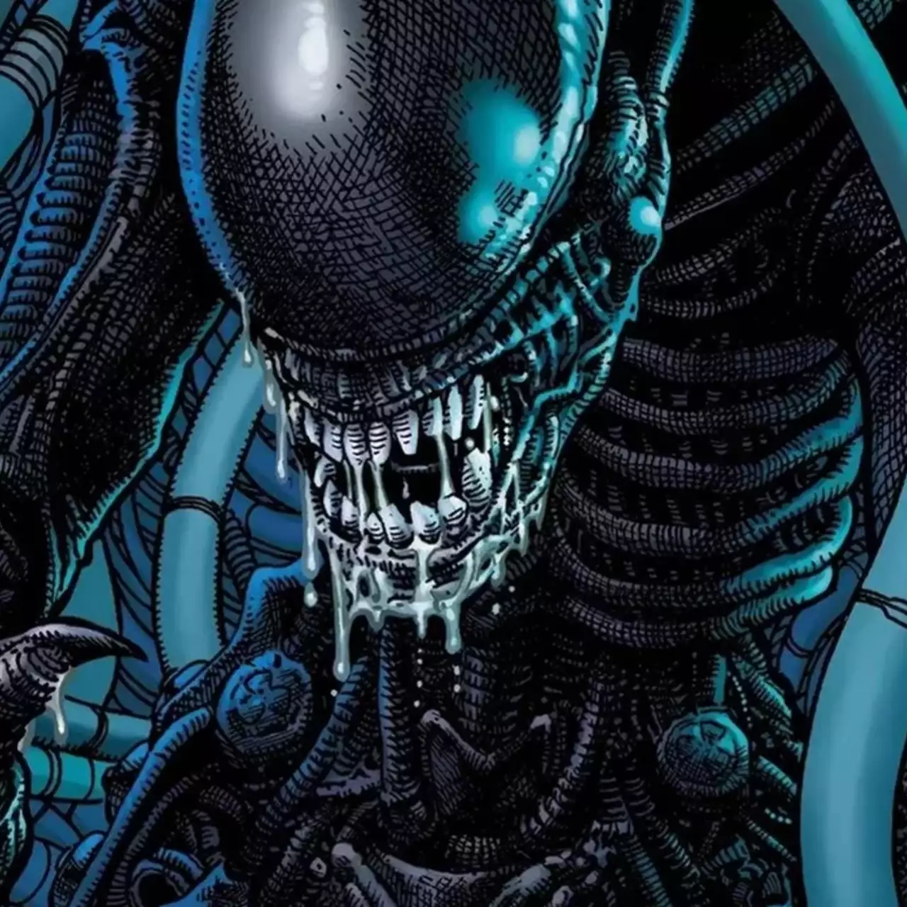 Gambar Baru Terungkap untuk Komik Alien vs. Captain America