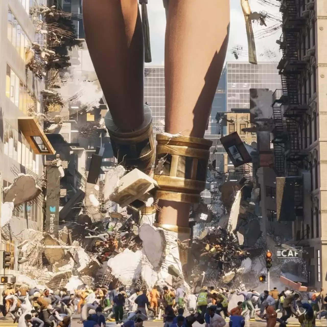 На PC вийшла незвичайна «пісочниця» з гігантськими кастомізованими дівчатами — Giantess Playground