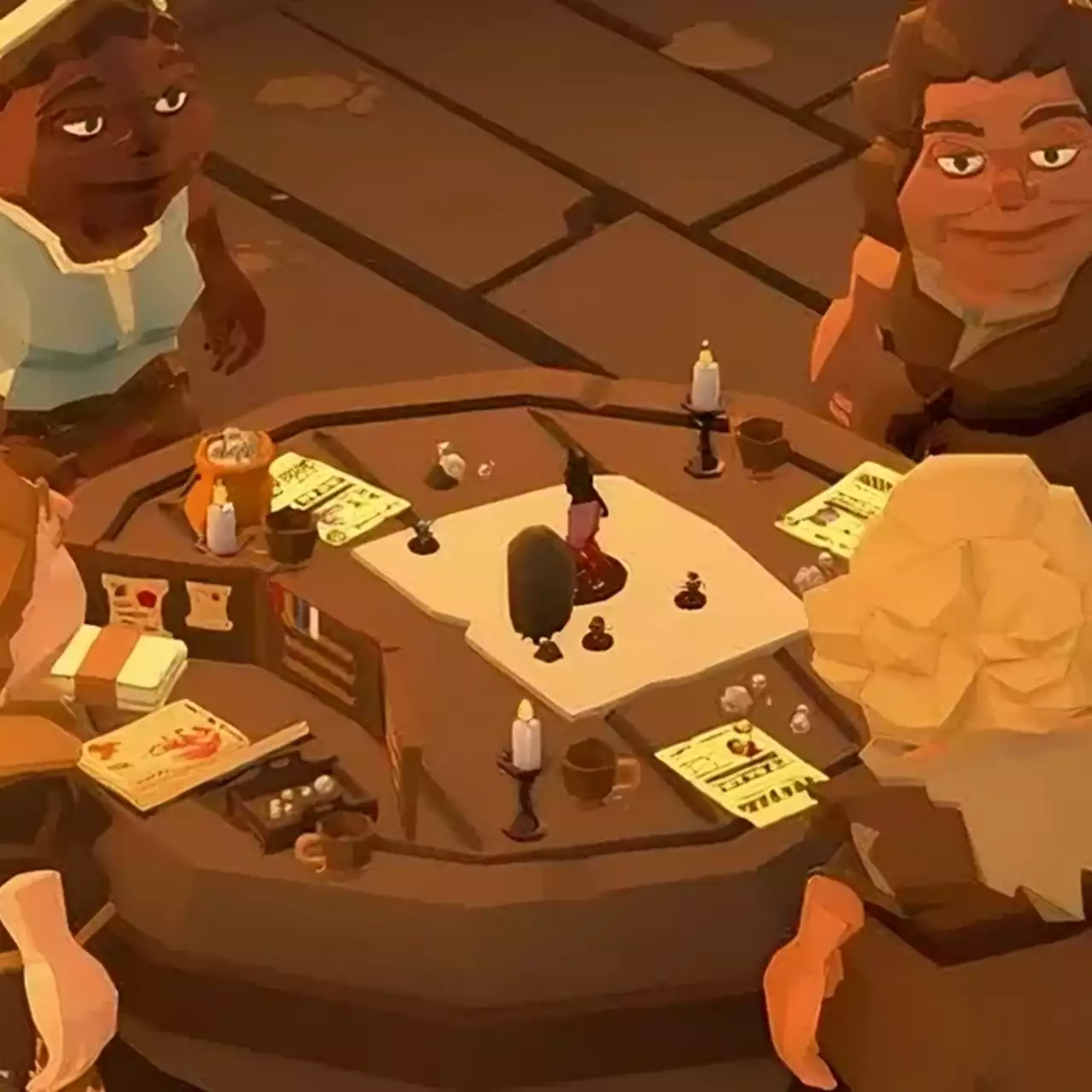 Pemain Pengelola Tavern Membangun Meja D&D Penuh — Lengkap dengan Statistik, Lembar Karakter, dan “Buku Monster”