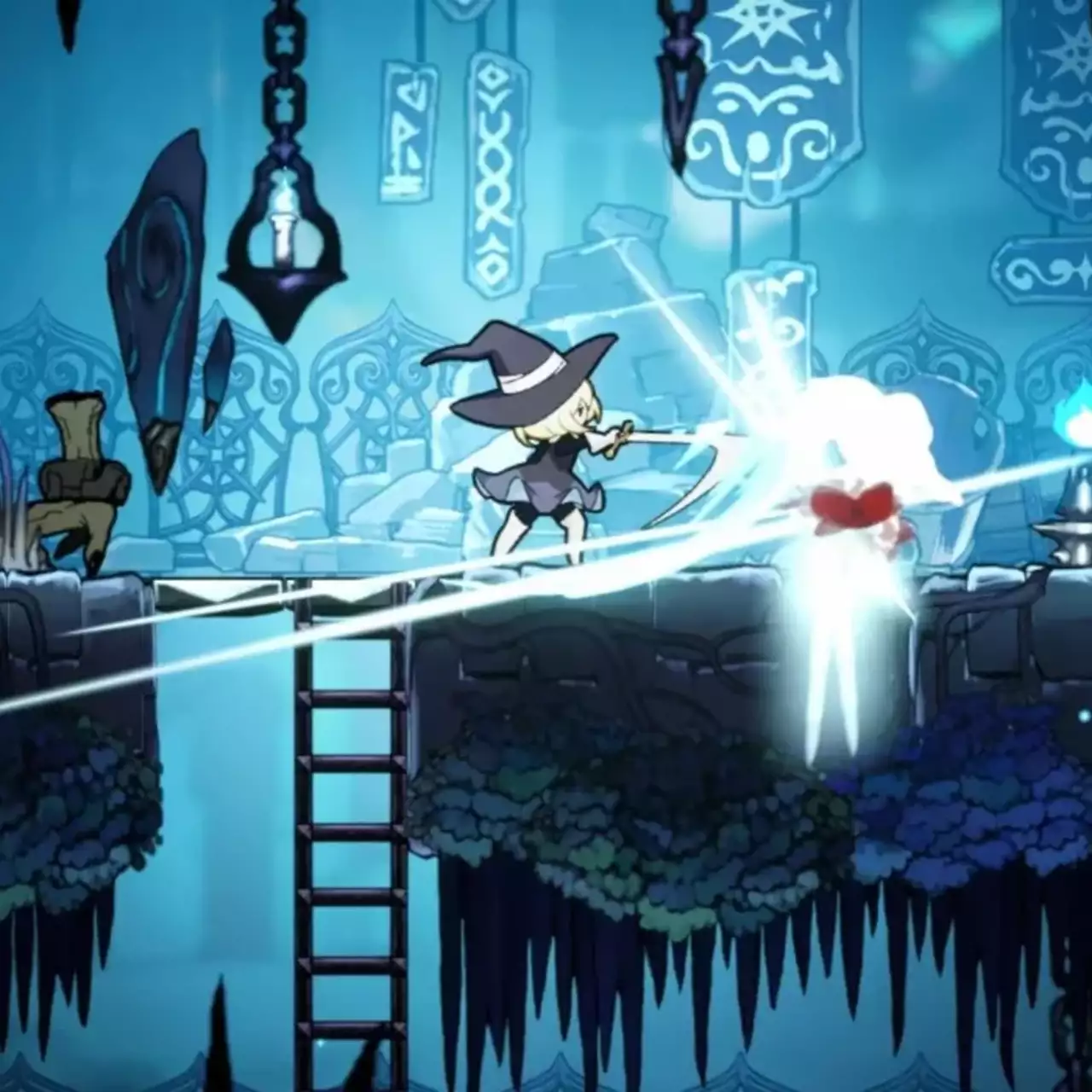Metroidvania Roguelite yang Terinspirasi oleh Hollow Knight, Never Grave: The Witch and The Curse Mendapatkan Trailer Baru