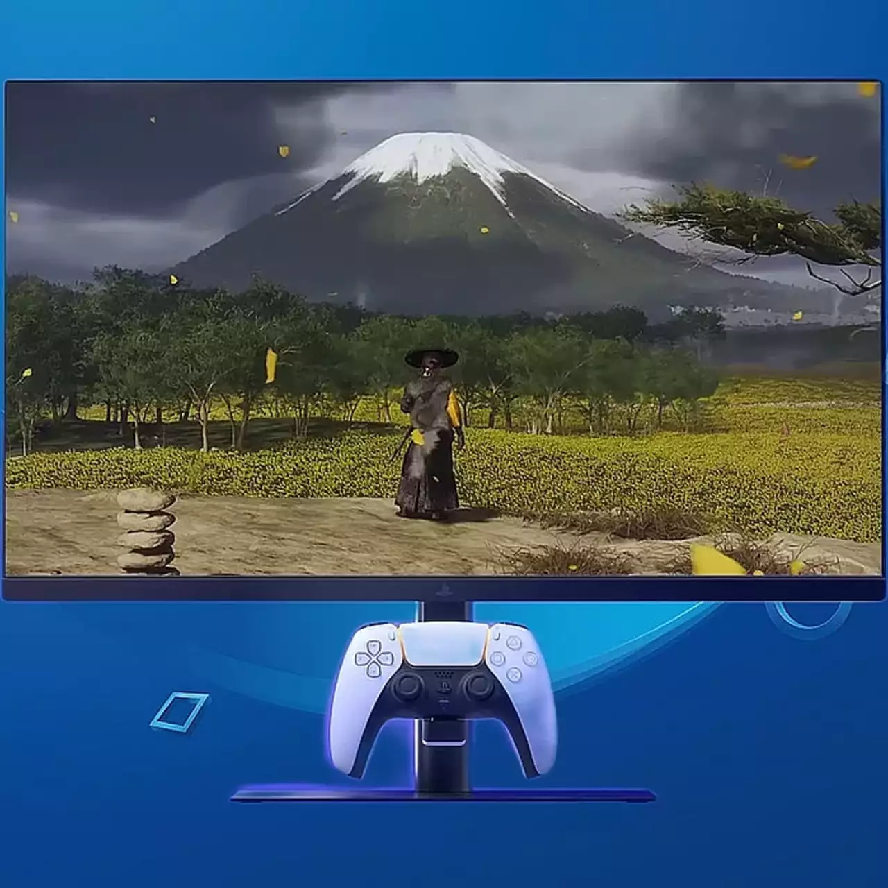 Sony створила монітор для PS5 з вбудованою зарядкою для геймпадів