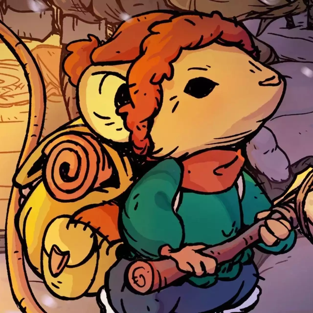 Winter Burrow, o Adorável Jogo de Sobrevivência Sobre um Rato e Seu Toca, Lança Com 85% de Avaliações Positivas