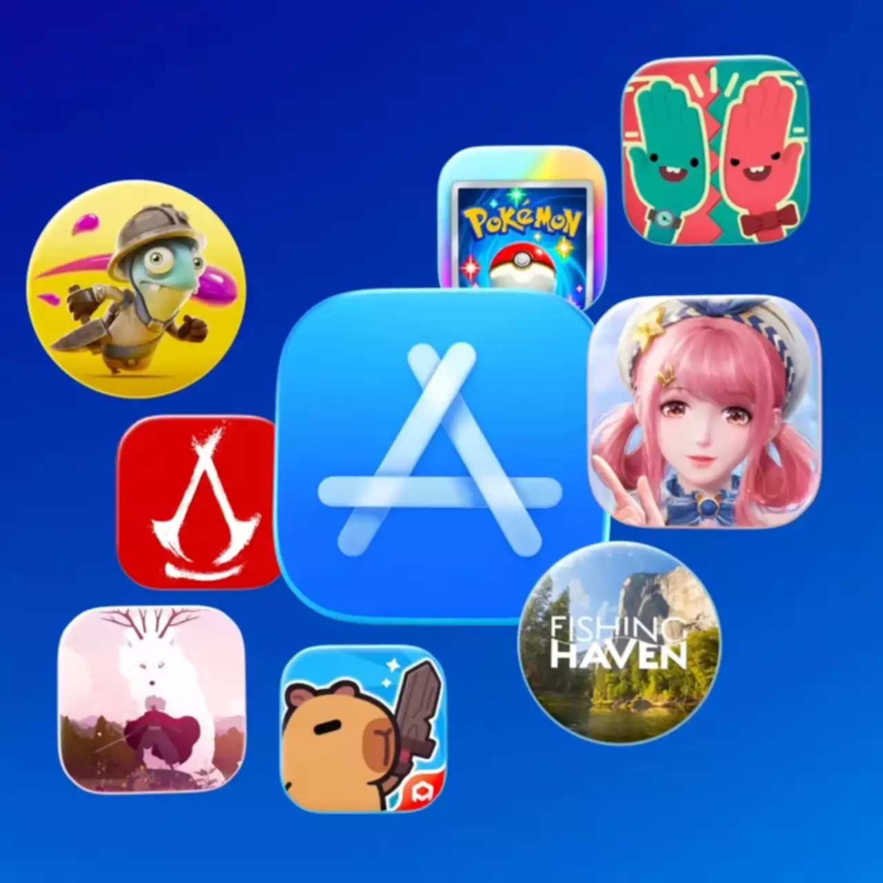 The capybara game and fishing simulator were among the best apps on Apple platforms