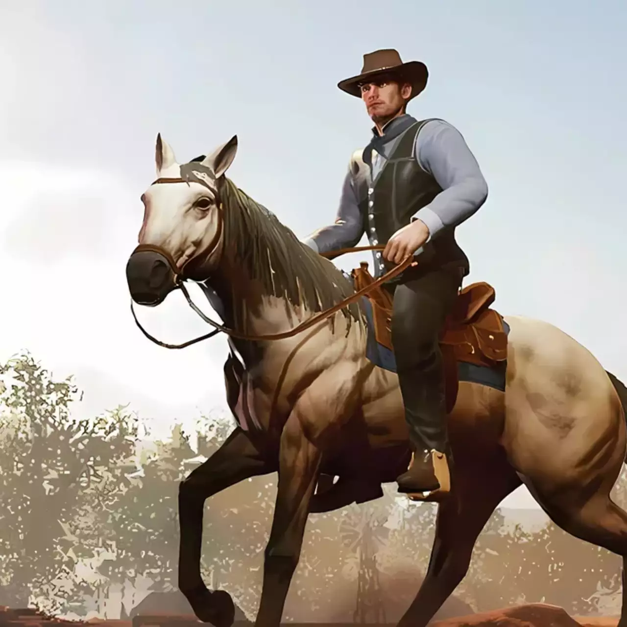 Open-World Cowboy Life Simulator with Farming, Crafting, and Character Progression Launches on Steam