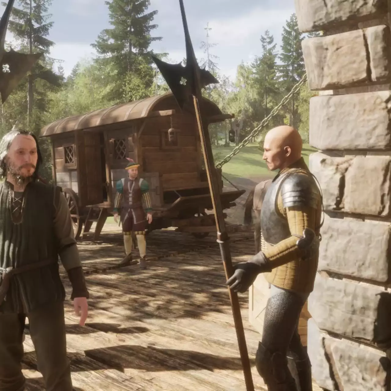 Steam Page for Gate Guard Simulator Goes Live — A Medieval Take on Papers, Please