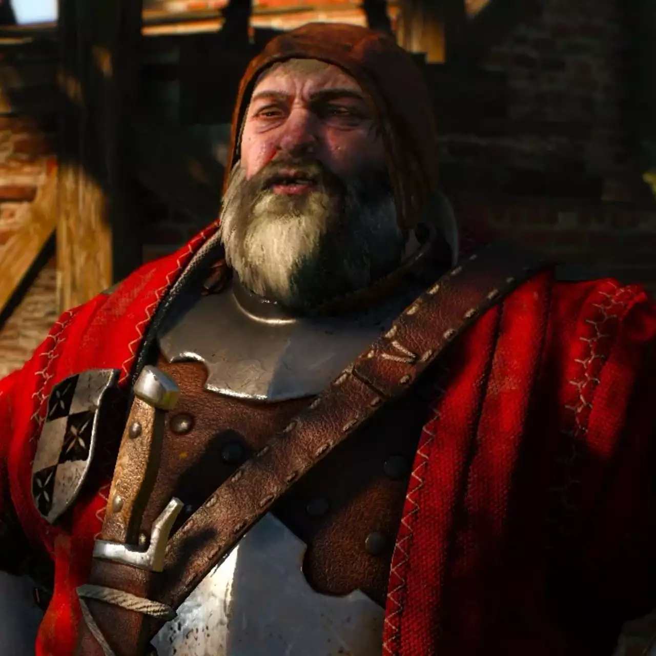 Głos Geralt'a ujawnia, że zadanie Krwawy Baron doprowadziło go do "szaleństwa" w Wiedźminie 3