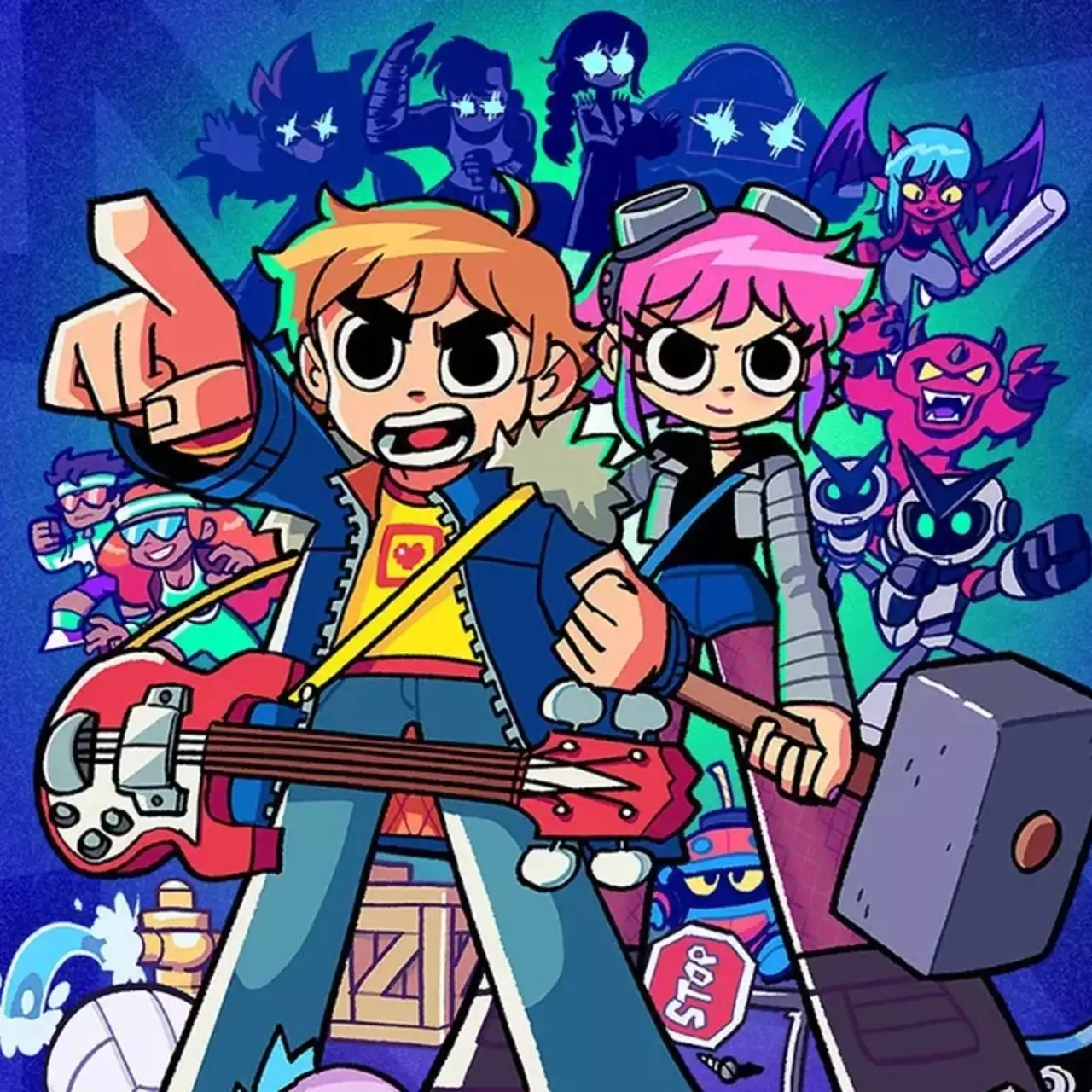 Scott Pilgrim EX, a New Beat 'Em Up with High Steam Ratings, Launches on PC and Consoles
