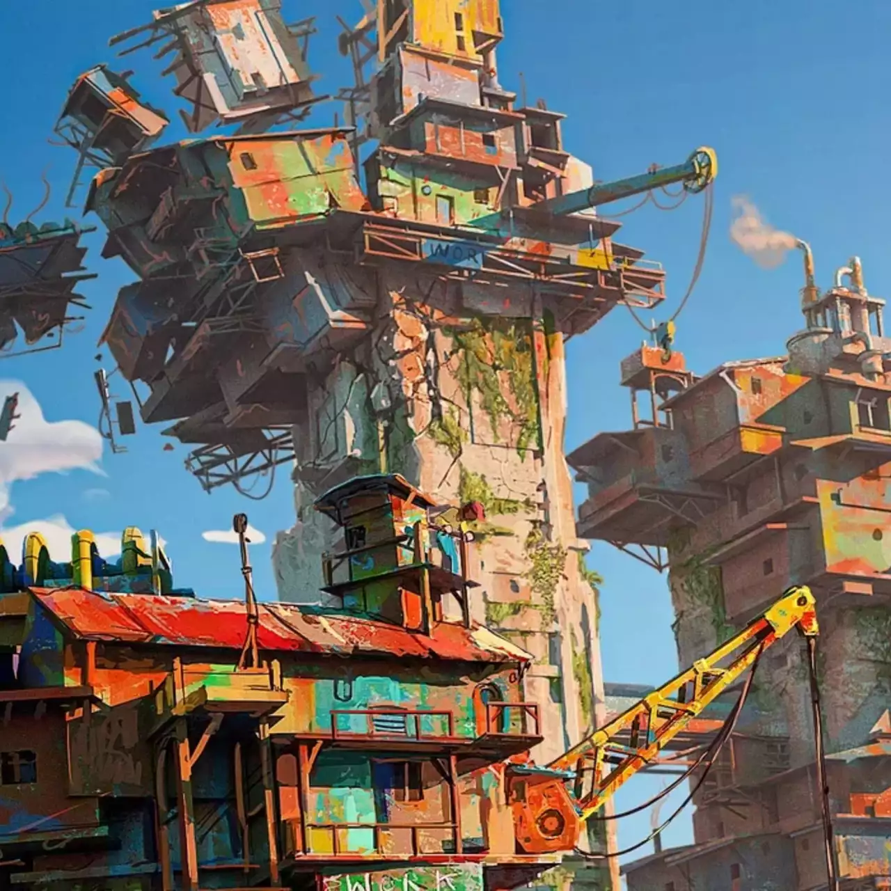 ALL WILL FALL, a Survival City Builder Where You Can Construct Your Own City in the Middle of the Ocean, Launches on Steam