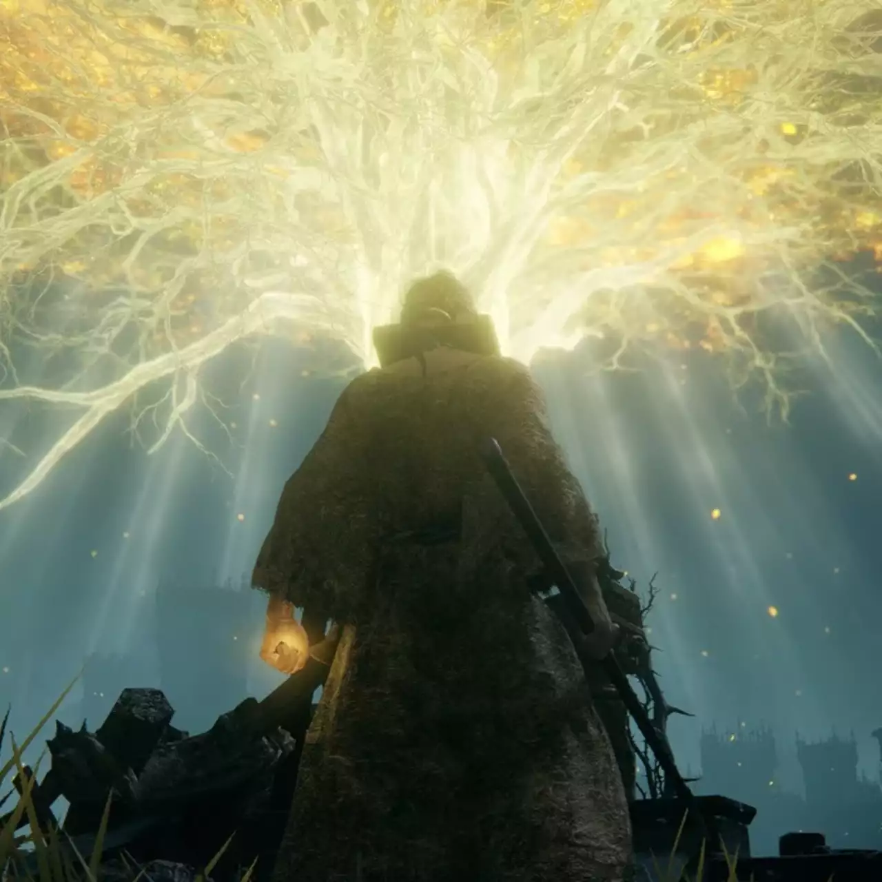 Keindahan Tersembunyi: Dataminer Memulihkan Adegan Potong Elden Ring — Miquella Menanam Haligtree dan Menyiramnya dengan Darah