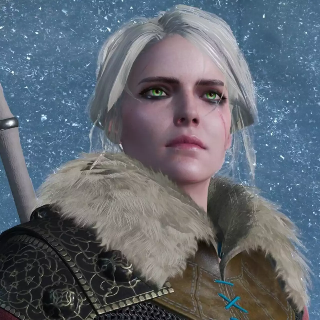 Nova Estátua Premium de The Witcher 3 Capturou Geralt e Ciri em um Momento Raro de Paz