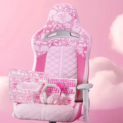 Razer and Hello Kitty unveil a limited pink-gold gaming accessories collection