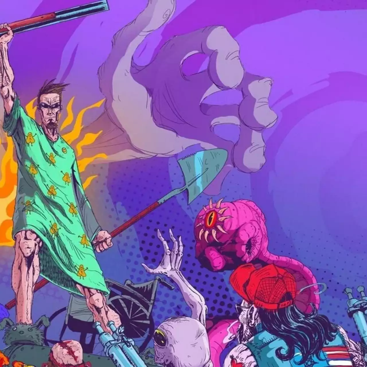 Впечатления от демо Postal: Brain Damaged. Чувак превратился в Думгая, но не перестал мочиться на людей