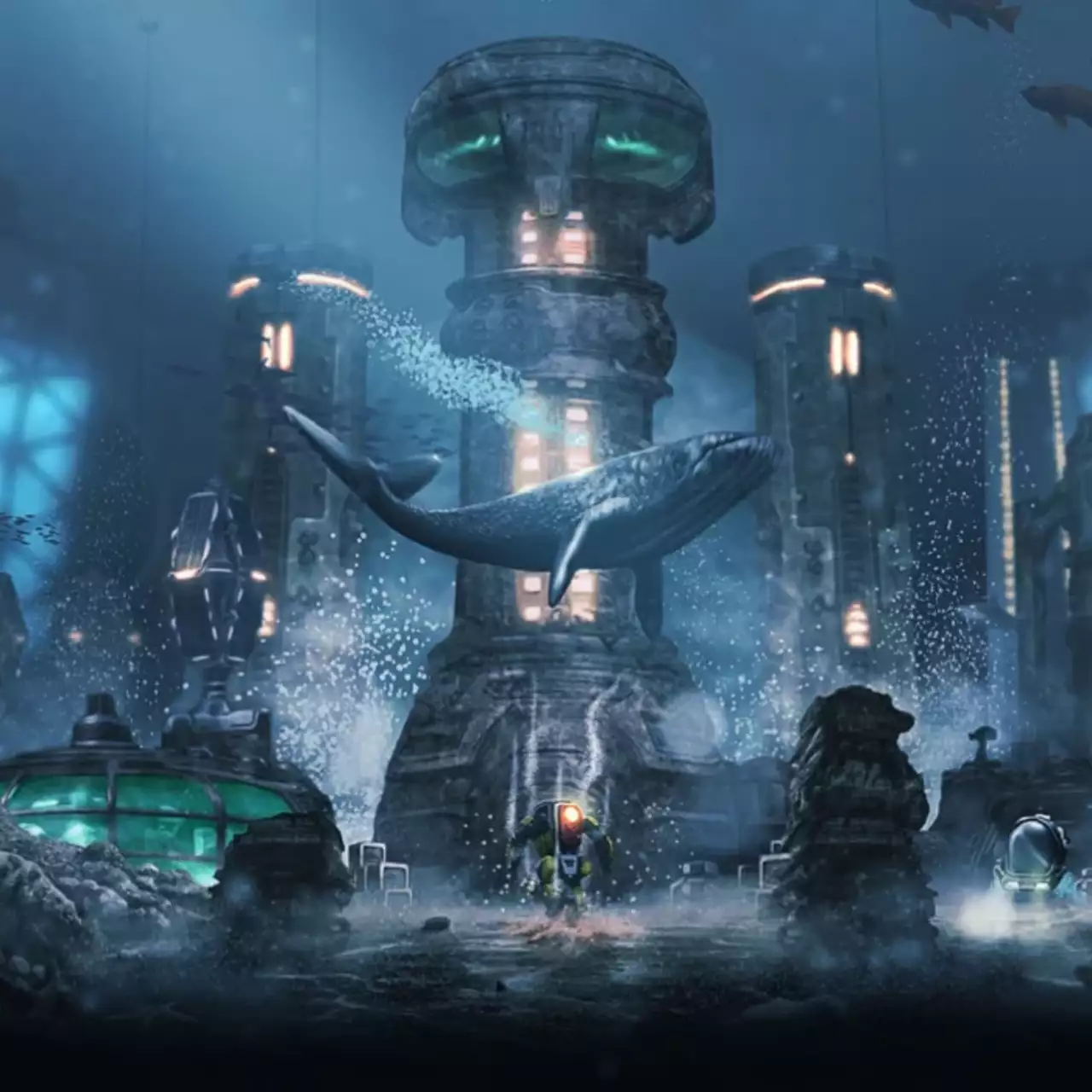 Появился новый геймплей Aquatico — атмосферной стратегии в «подводном» сеттинге Bioshock