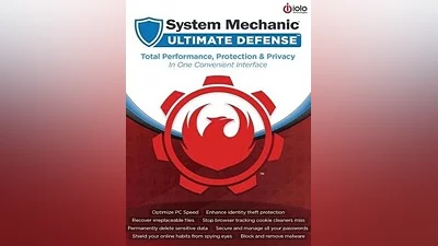 iolo System Mechanic Ultimate Defense 1 Year / 5 PC Iolo CD Key (Global)