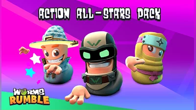 Worms Rumble Action AllStars Pack
