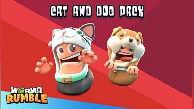 Worms Rumble Cats Dogs Double Pack
