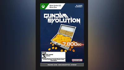GUNDAM EVOLUTION - 7,800 EVO Coins [xbox-one]