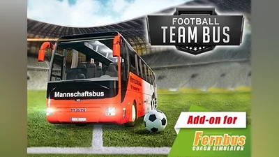 Fernbus Simulator: Football Team Bus DLC Global (Global) [Steam]