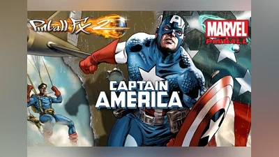 Pinball FX2 - Captain America Table DLC EN Global (Global) [Steam]