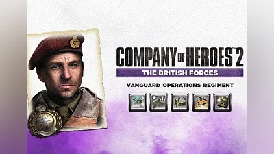 Company of Heroes 2: British Commander - Vanguard Operations Regiment DLC EN/DE/FR/IT/PL/CS/RU/ES Global (Global) [Steam]