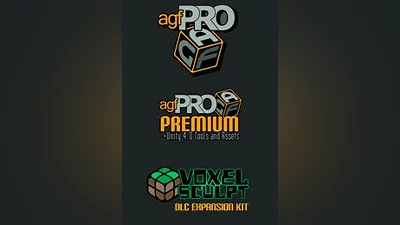 Axis Game Factory's AGFPRO + Voxel Sculpt + PREMIUM Bundle (pc, mac, linux)