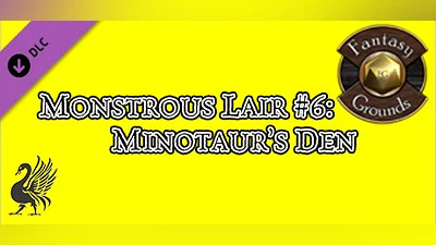 Fantasy Grounds - Monstrous Lair #6: Minotaur Den (Any Ruleset)