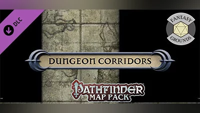 Fantasy Grounds - Pathfinder RPG - GameMastery Map Pack: Dungeon Corridors