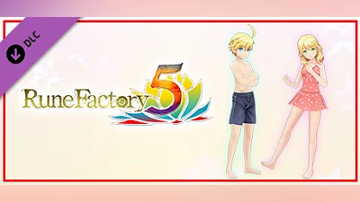 Rune Factory 5 - The Young Proprietress and the Dwarf Swimsuit Set + New Ranger Care Package Item Pack