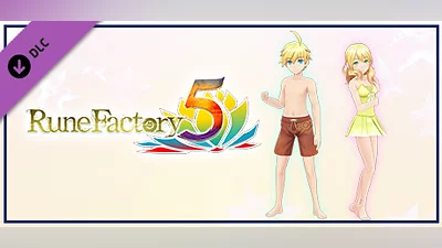 Rune Factory 5 - The Elf and the Hidden Royal Lineage Swimsuit Set + New Ranger Care Package Item Pack