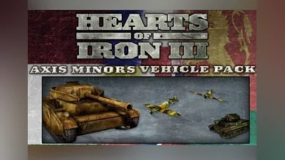 Hearts of Iron III - Axis Minors Vehicle Pack DLC EN/DE/FR EU (EU) [Steam]