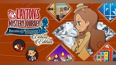 Laytons Mystery Journey Katrielle and the Millionaires Conspiracy Deluxe Edition (Nintendo Switch) (Account) [Global] [Standard]