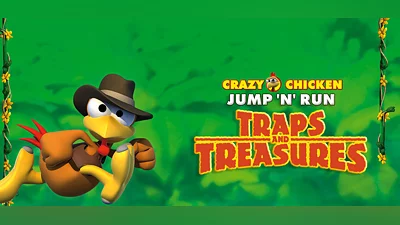 Crazy Chicken Jump n Run Traps and Treasures (PS4) (Account) [Global] [Standard]