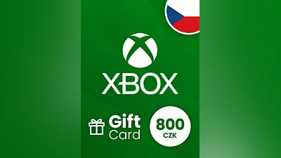 XBOX Live Gift Card 800 CZK Czech Republic XBOX Live CD Key (Czech Republic)