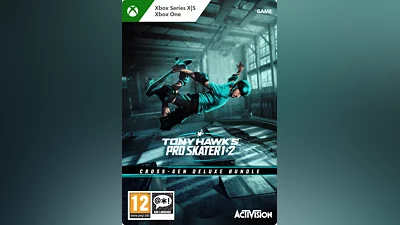 Tony Hawks Pro Skater 1 2 CrossGen Deluxe Bundle