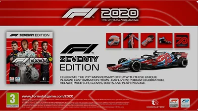 F1 2020 SEVENTY EDITION (PS4) (Account) [Global] [Standard]