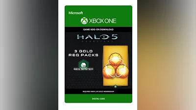 Halo 5 Guardians 3 Gold REQ Packs