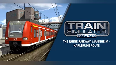 Train Simulator The Rhine Railway Mannheim Karlsruhe Route AddOn (DLC) [RU/CIS] [Standard]