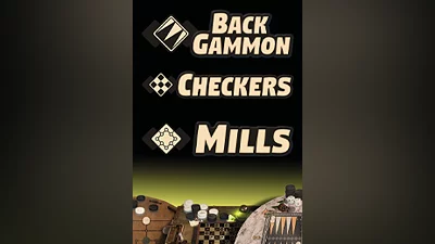 Backgammon + Checkers + Mills (pc)