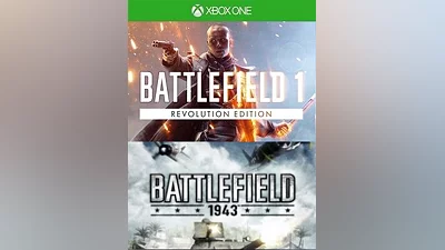 Battlefield 1 Revolution &amp; Battlefield 1943 Bundle XBOX Global XBOX Live CD Key (XBOX Global)