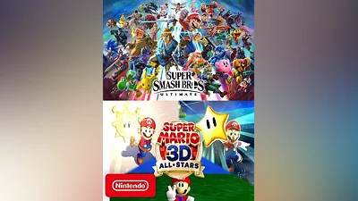Super Smash Bros Ultimate + Super Mario 3D All Stars Nintendo Switch Account Pick-up Site (Global)